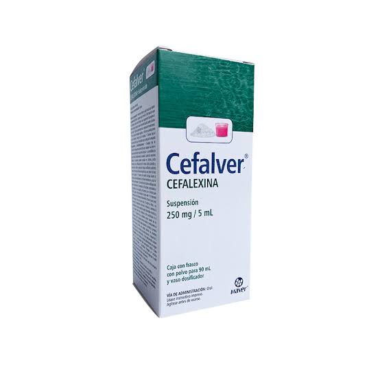 CEFALVER SUSP. Fco. 90 ML. 250 MG/5 ML.