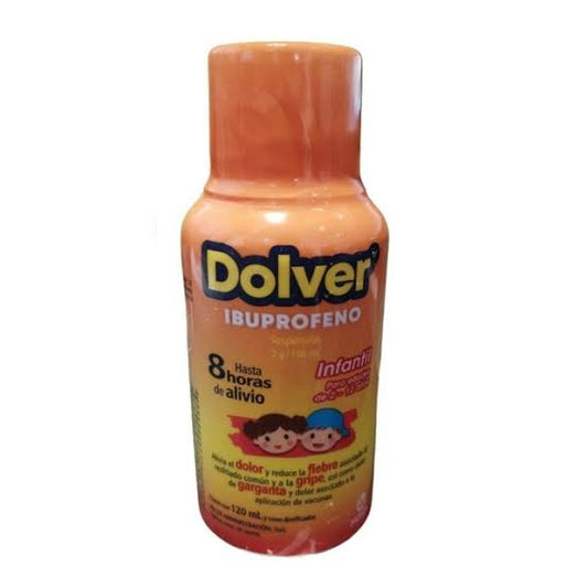 DOLVER SUSP. Sab. Cereza Fco. 120 ML. 100 MG/5 ML.