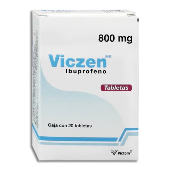 VICZEN Caja c/20 TABS. 800 MG.