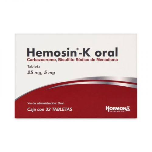 HEMOSIN-K Oral c/32 TABS. 25/5 MG.