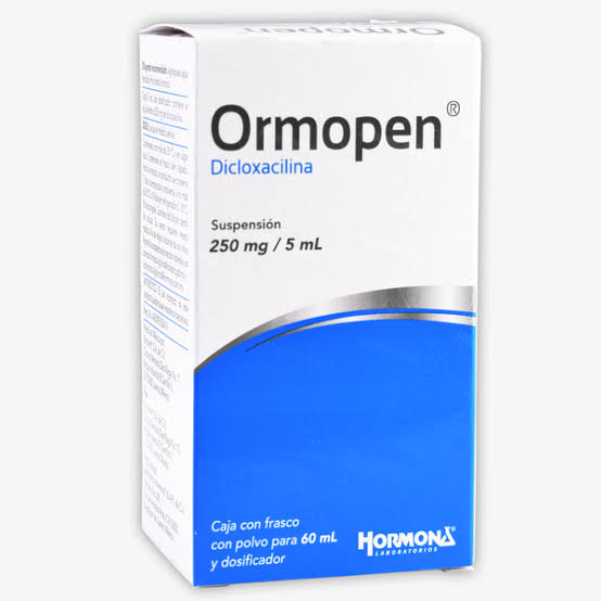 ORMOPEN SUSP. Fco. 60 ML. 250 MG/5 ML.