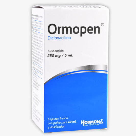 ORMOPEN SUSP. Fco. 60 ML. 250 MG/5 ML.