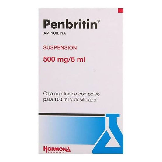 PENBRITIN SUSP. Fco. 100 ML. 500 MG/5 ML.