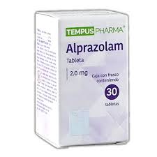 ALPRAZOLAM (TempusPharma) c/30 TABS. 2.0 MG.