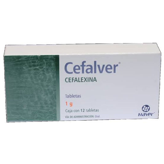 CEFALVER c/12 TABS. 1 G.