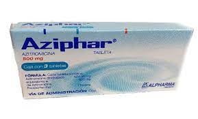 AZIPHAR c/3 TABS. 500 MG.