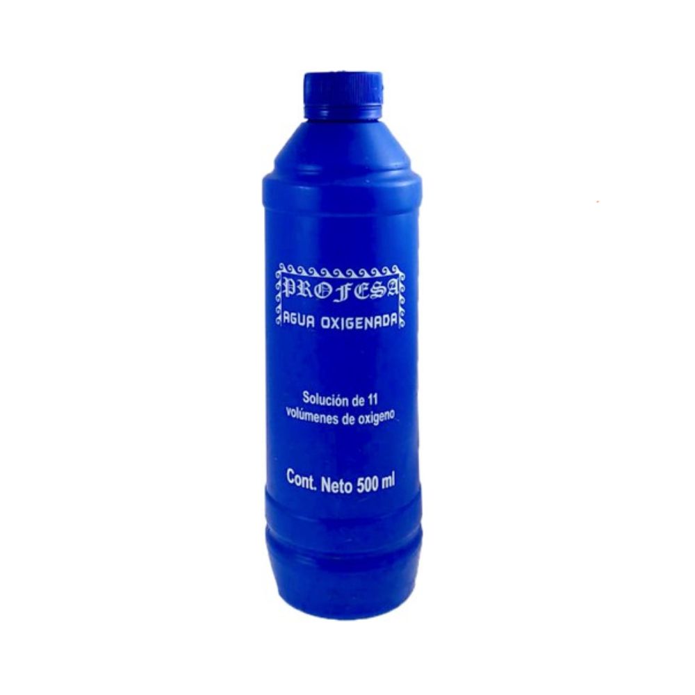 AGUA OXIGENADA (Profesa) SOLUCIÓN Fco. 500 ML. 3.34 G/100 ML.