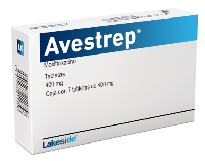AVESTREP c/7 TABS. 400 MG.