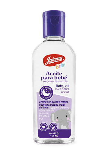 ACEITE PARA BEBÉ Aroma Lavanda (Jaloma) Fco. 120 ML.