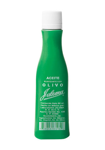 ACEITE SUAVIZANTE c/OLIVO (Jaloma) Fco. 60 ML.